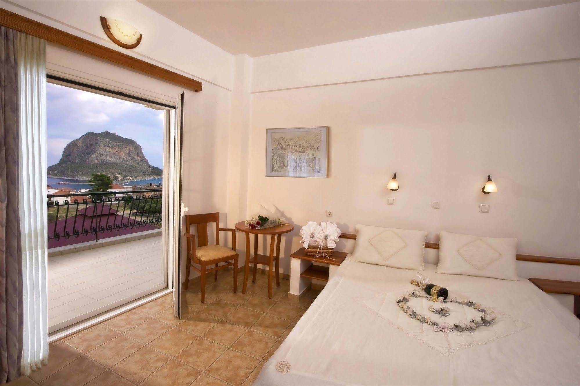 Hotel Panorama Monemvasía Zewnętrze zdjęcie